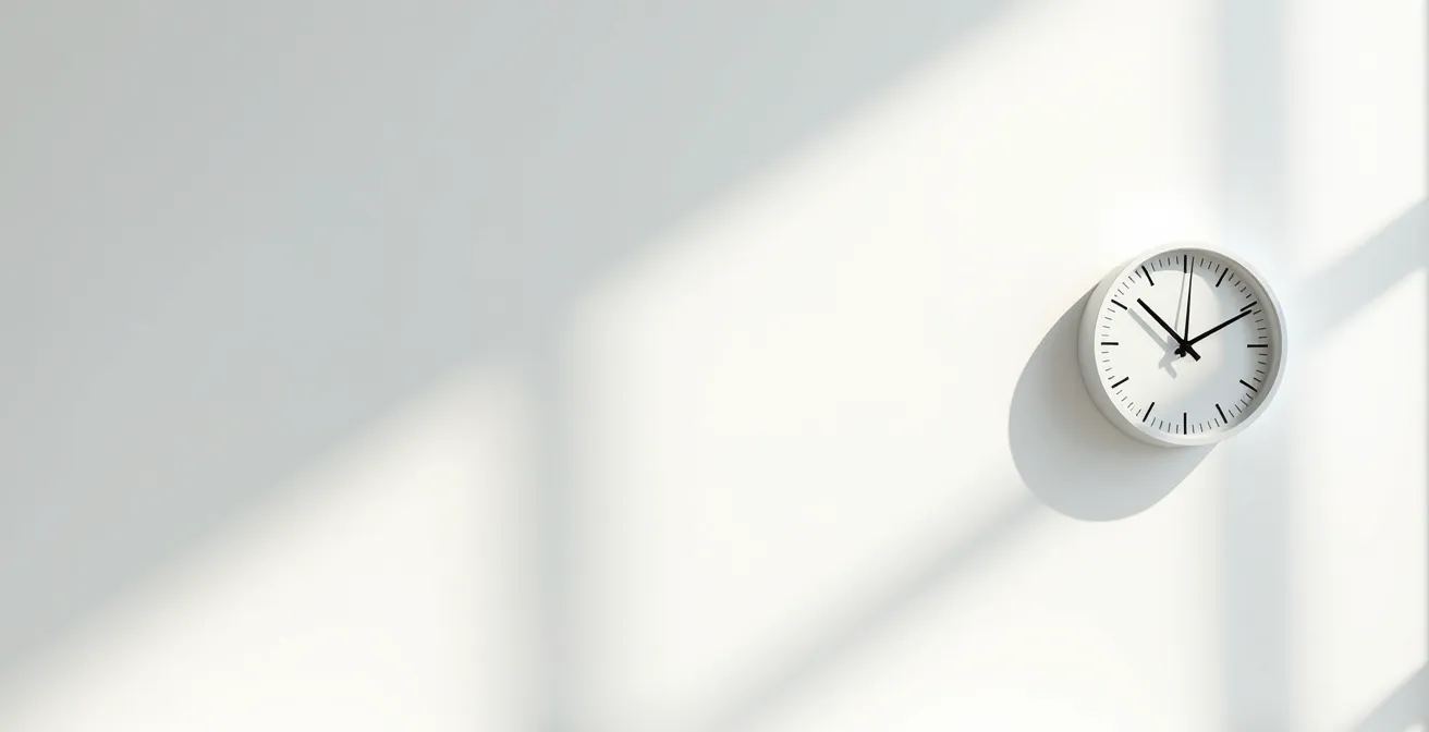 Représentation artistique du timing nutritionnel sportif